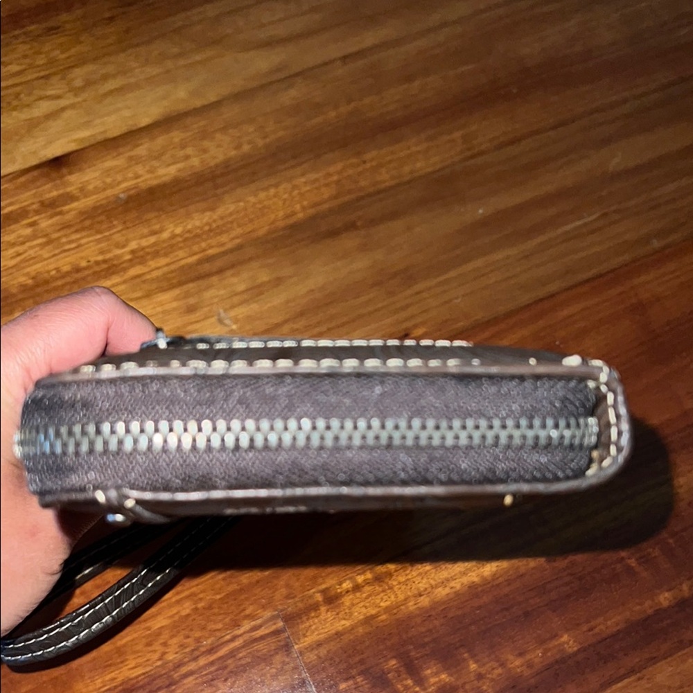 Embossed Wristlet Wallet - Picture 10 of 13